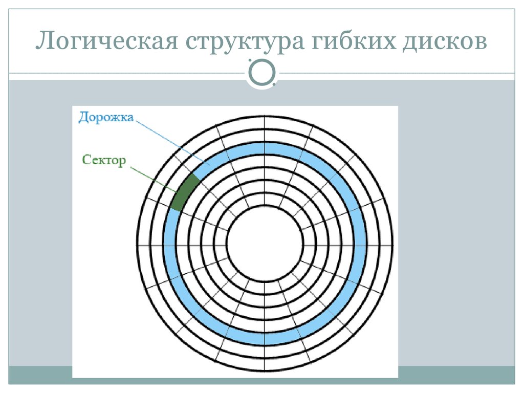 Структура диска