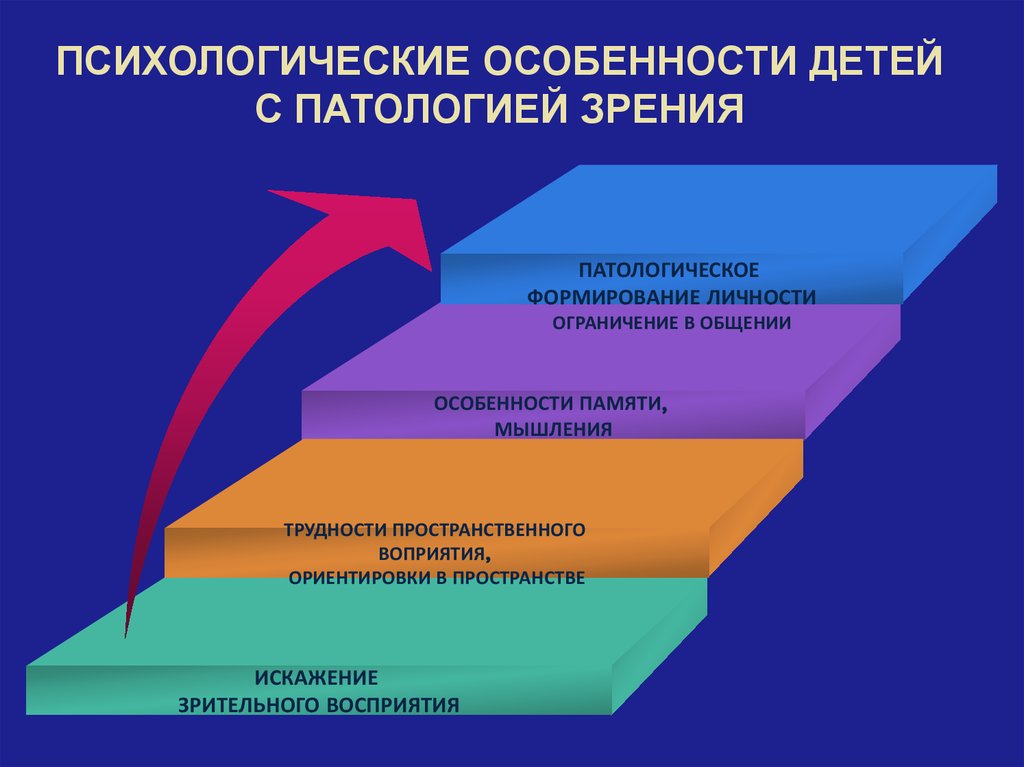 Педагогическая система обучения и воспитания детей с нарушением зрения презентация