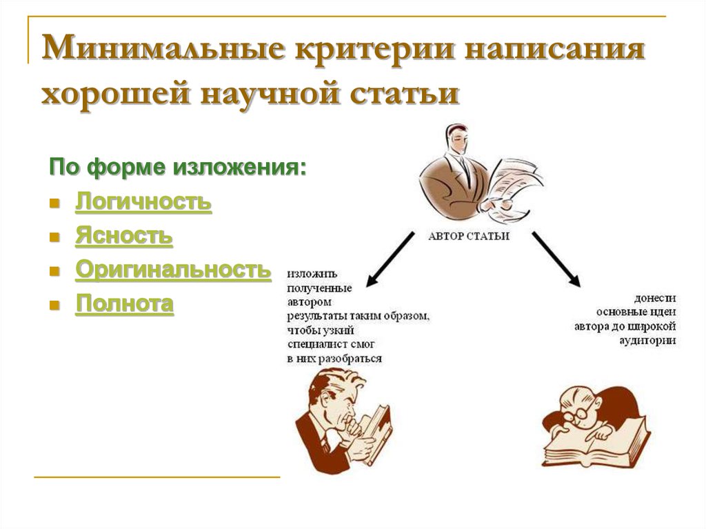 Критерий лучшего. Основные критерии написания научной статьи. Критерии статьи. Методы написания статьи. Методы написания научных статей.