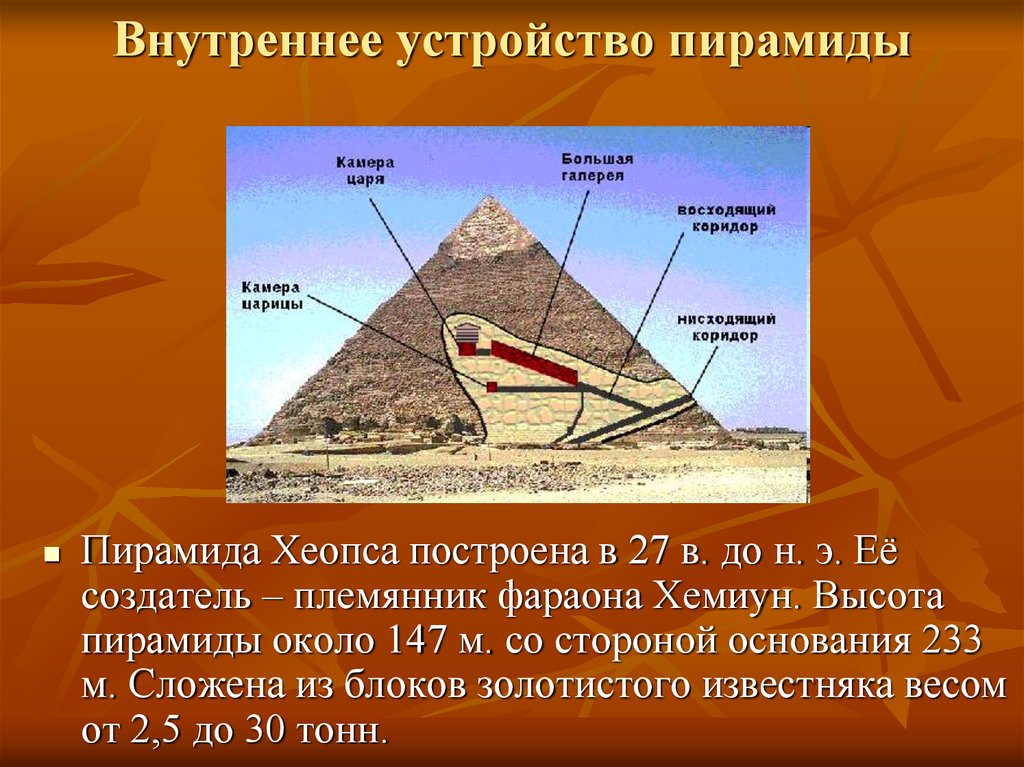 Формы пирамид в древнем египте. Дата строения пирамиды Хеопса. Пирамида Хеопса древний Египет строение. Внутреннее строение египетских пирамид. Древний Египет пирамида Хеопса высота.