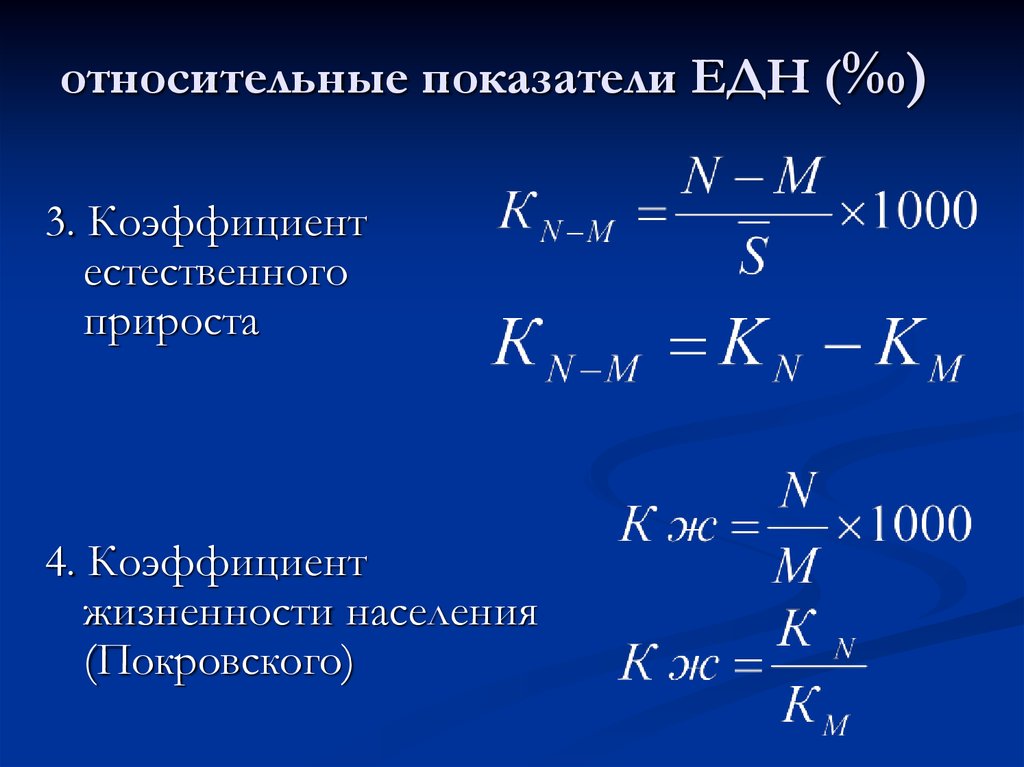 Коэффициент прироста