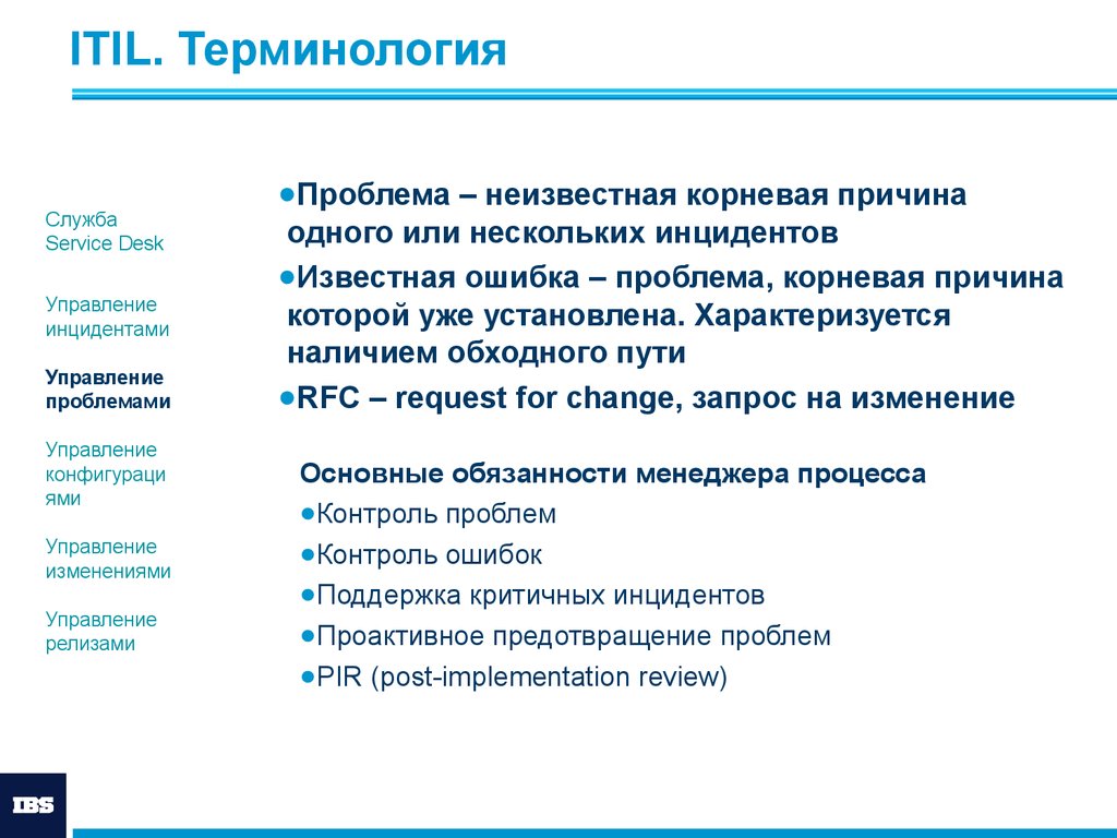 Управление сервисом презентация