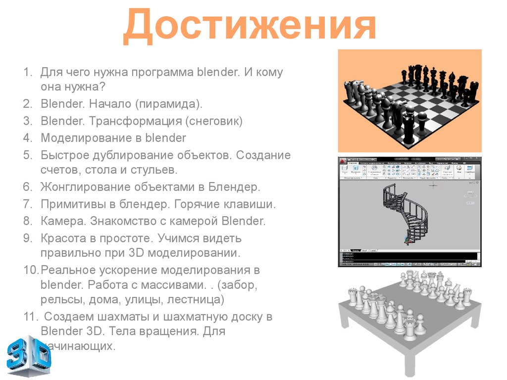 3д моделирование в современном мире презентация