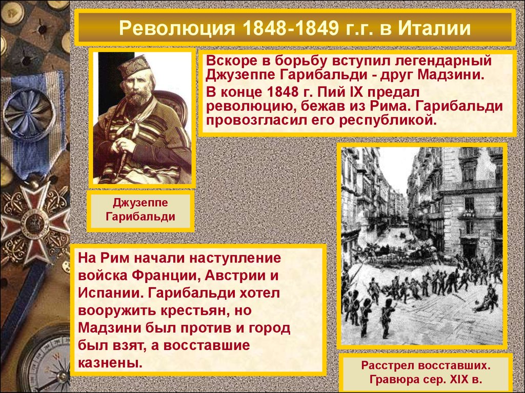 Революция в италии 1848