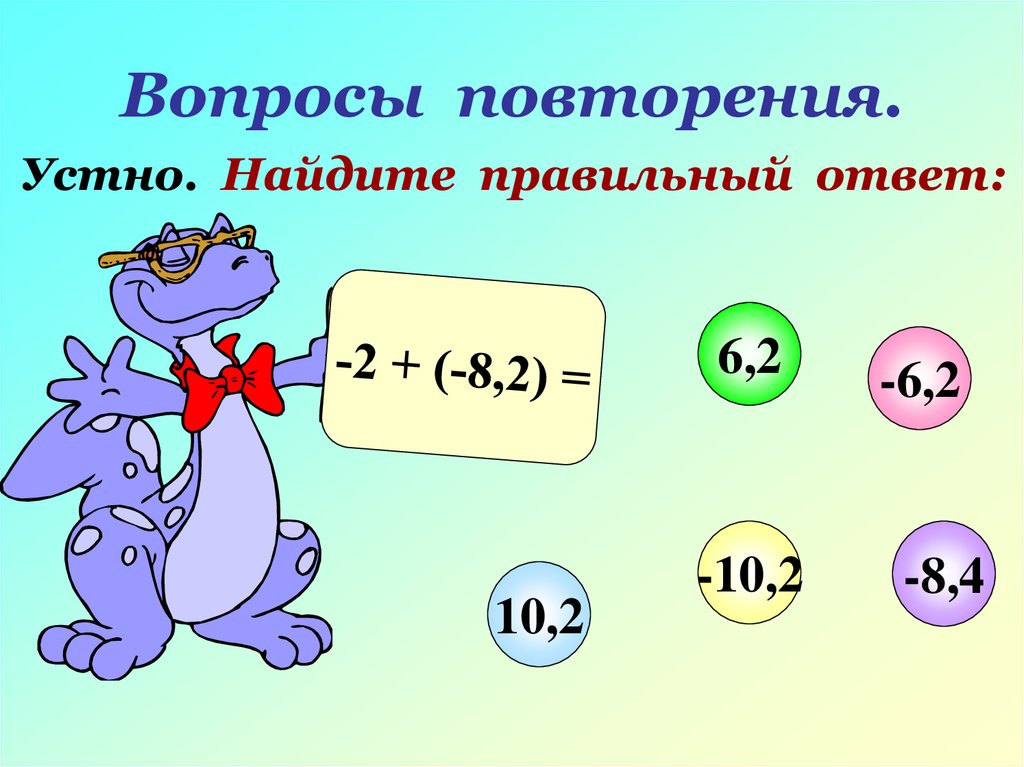 Сложение чисел презентация. Найди правильный ответ. Найти правильный ответ. Найдите правильный ответ. 6 Класс устно сложение отрицательных.