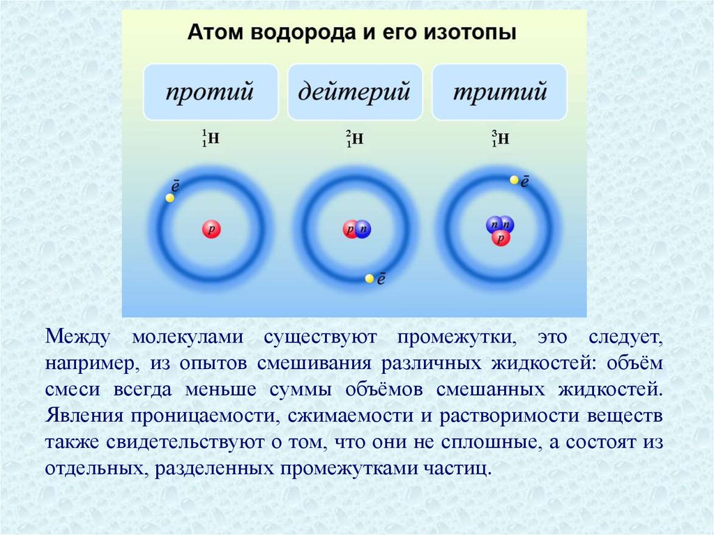 Изотопами являются два атома. Изотопы протий дейтерий тритий. Изотопы атома водорода. Атом водорода дейтерий тритий. Строение атома дейтерия.