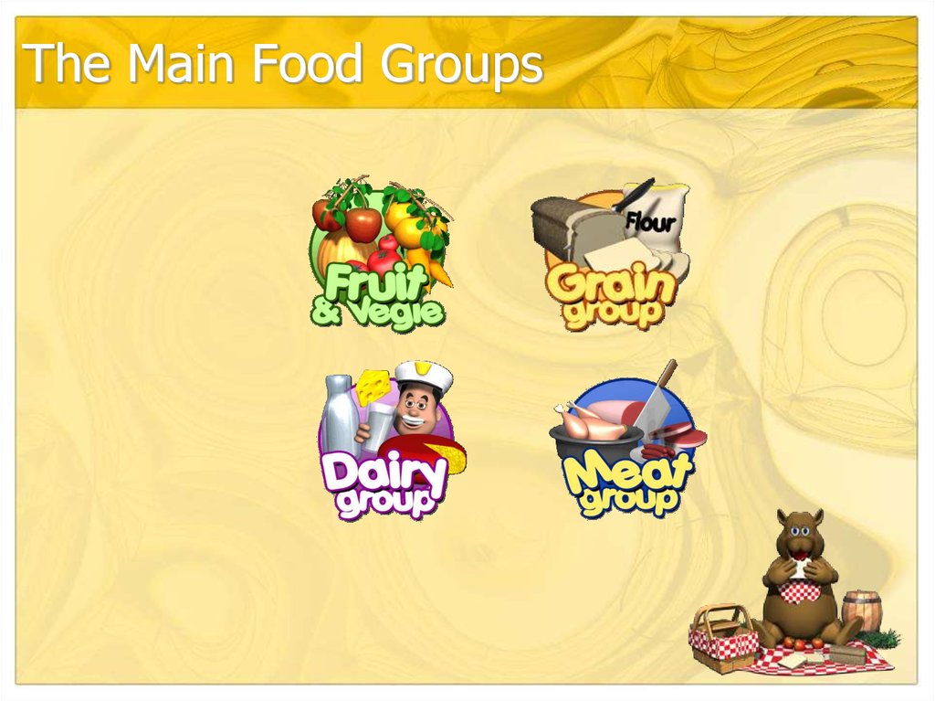 The Main Food Groups