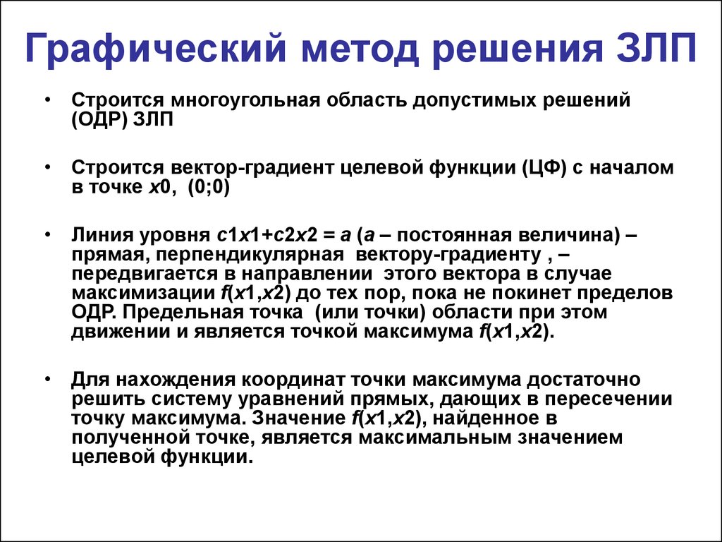 Метод задач. Графический метод решения задач линейного программирования. Алгоритм решения ЗЛП графическим методом. Графическое решение задачи линейного программирования. Графический способ решения задач линейного программирования.