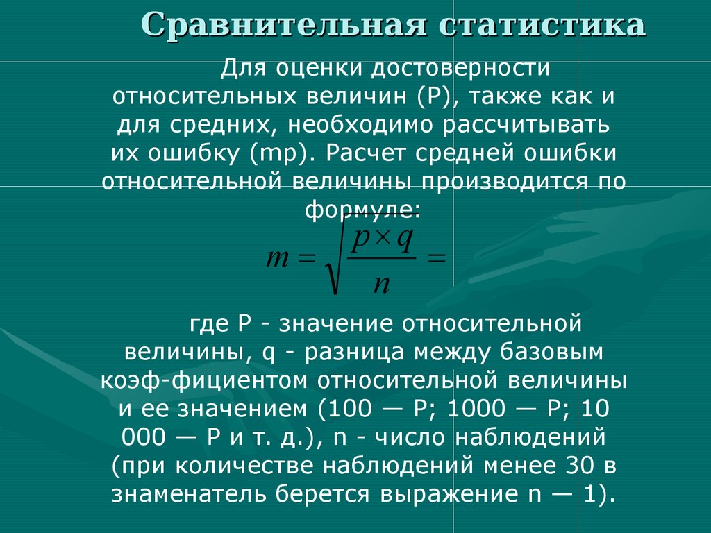 Статистика здравоохранения презентация