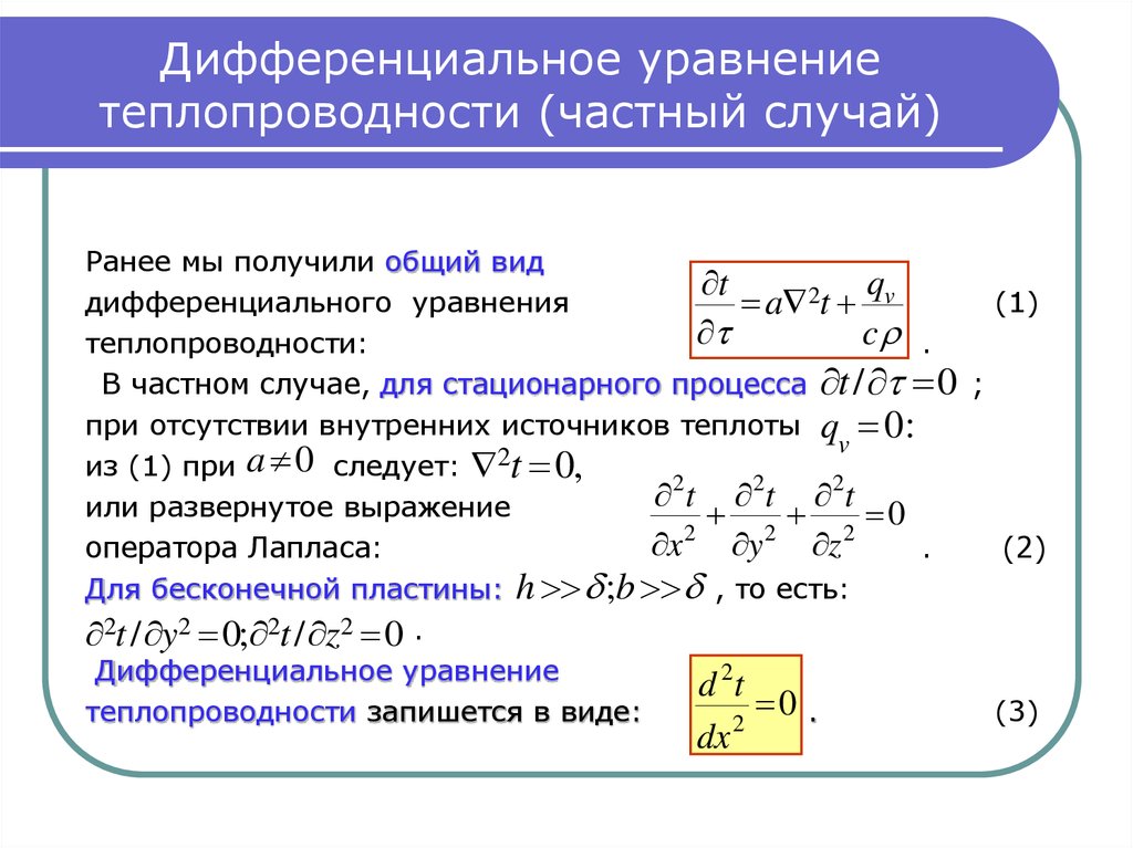 Решение уравнения теплопроводности неявной схемой