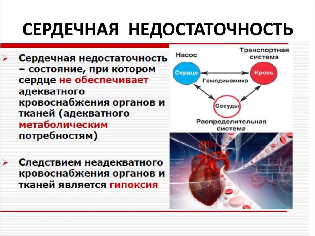 Недостаточность кровообращения