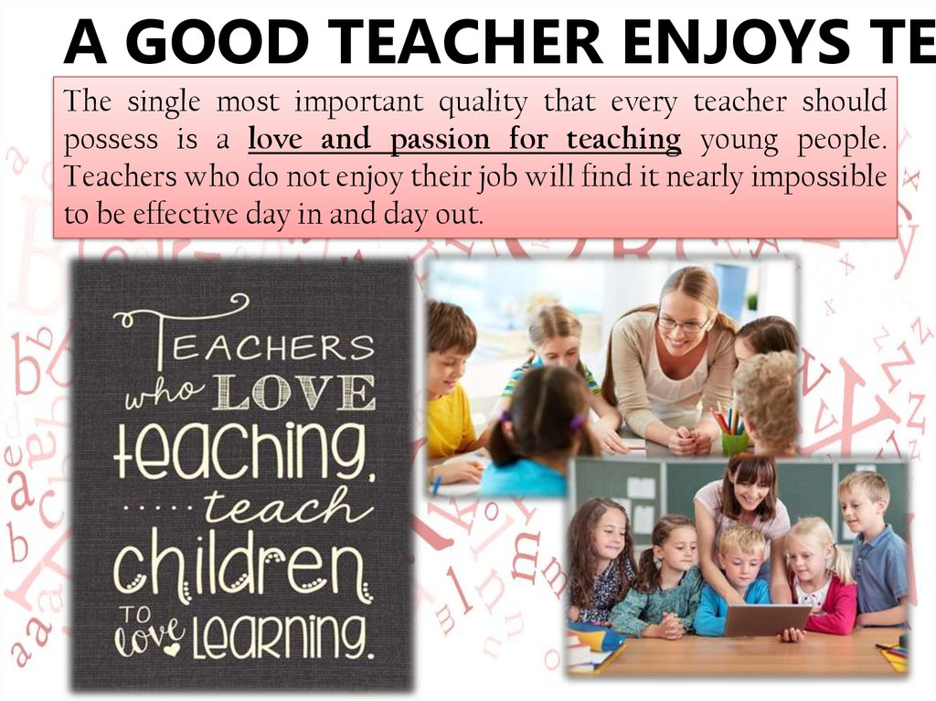Qualities of a Good Teacher - презентация онлайн