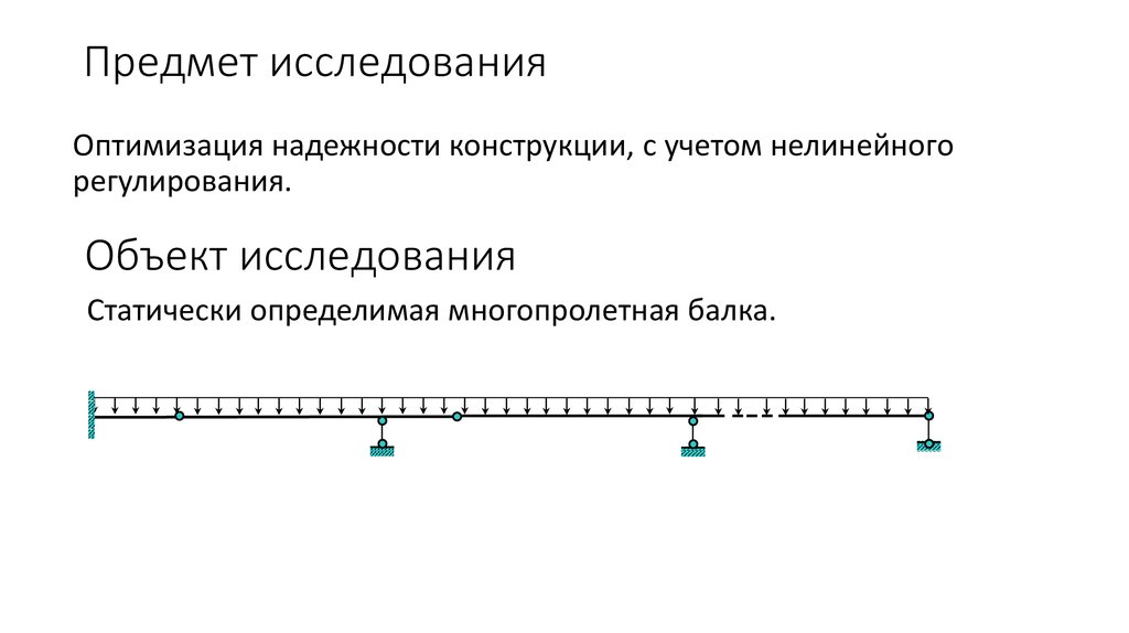 Предмет исследования