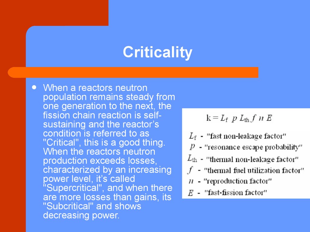 Criticality
