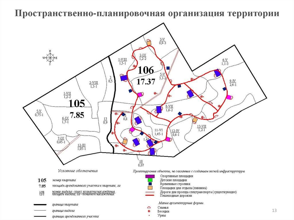 План освоения лесов для рекреационной деятельности