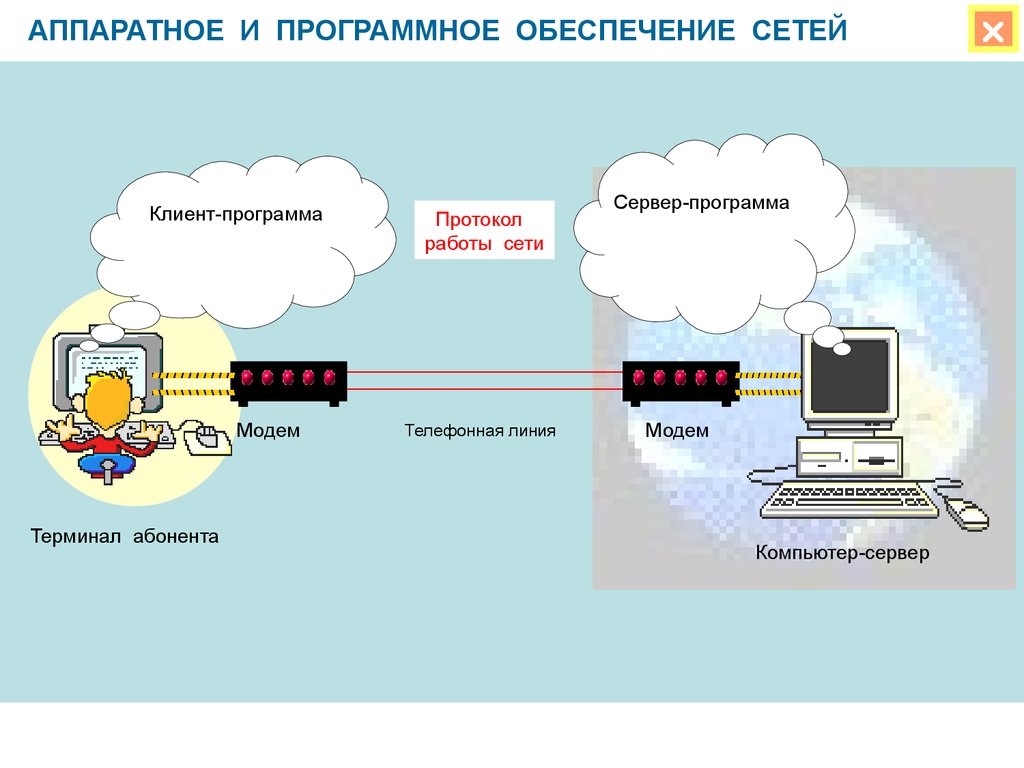 Презентация на тему сетевое программное обеспечение