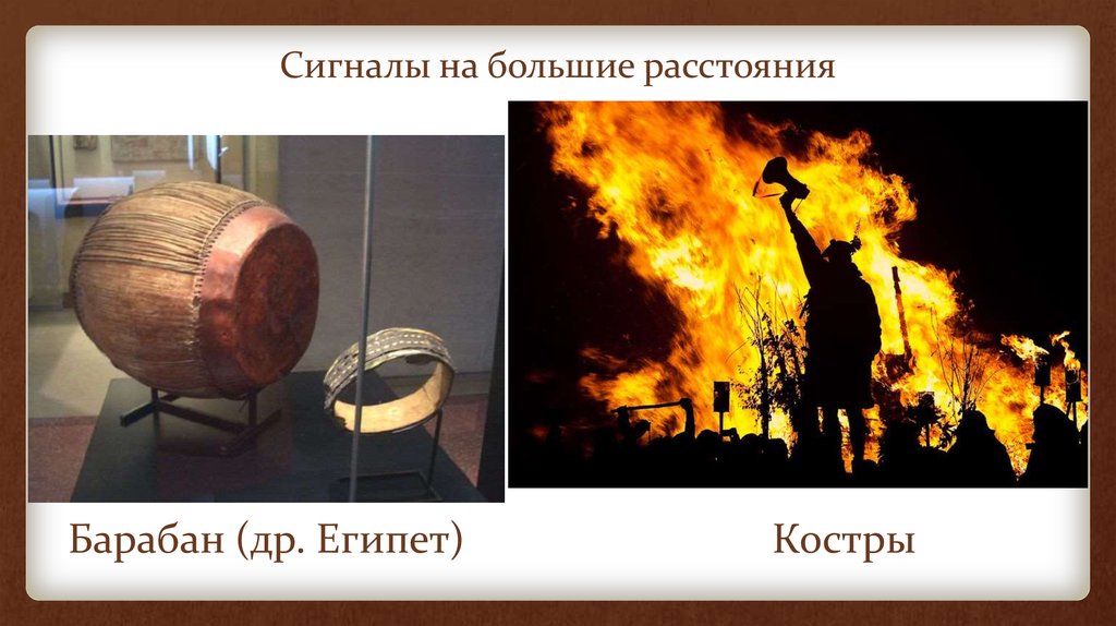 Сигналы на большие расстояния