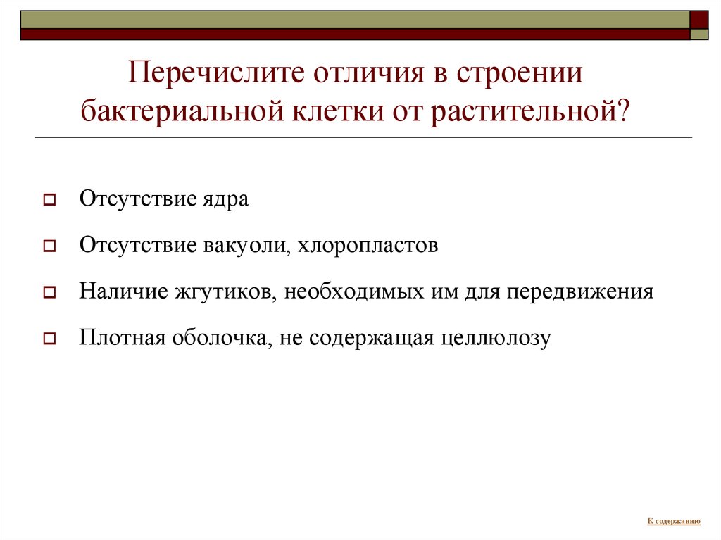 Перечислите отличия. Отличие клетки растений от бактерий. Чем отличается бактериальная клетка от растительной. Бактериальная клетка в отличие от растительной клетки. Отличие бактериальной клетки от растительной.