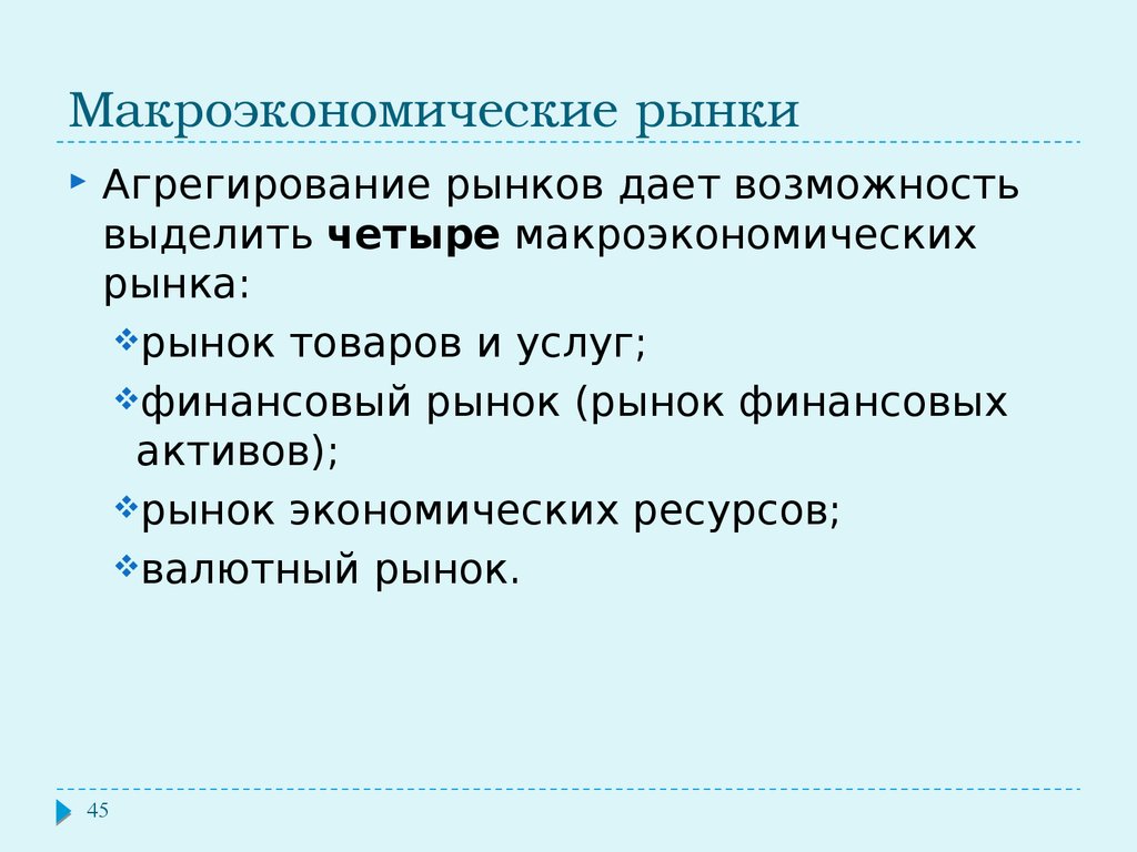 Рынки макроэкономики. Макроэкономические рынки. Агрегирование рынков.. Макроэкономические рынки. Макроэкономическое агрегирование рынков. Темы макроэкономики.