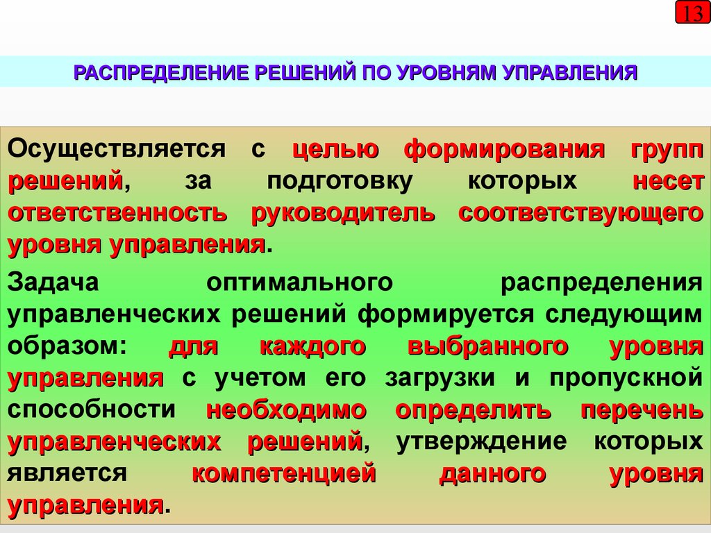 Кто осуществляет управление. Разработка концепции исследования систем управления. На каком уровне не осуществляется управление:. Единство распределение это в менеджменте.