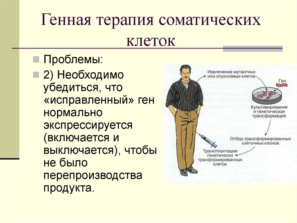 Перспективы генной терапии презентация