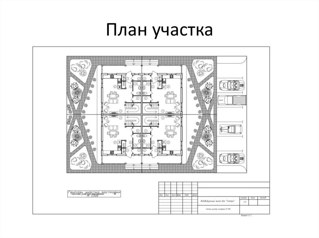 План участка