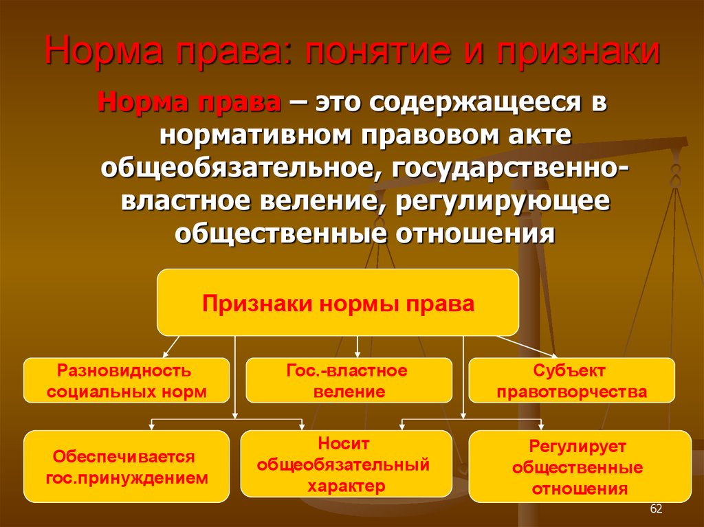 Обязанности правовых норм. Нормы права. Понятие и признаки нормы права. Понятие и виды норм права. Понятие и признаки нормы права ТГП.