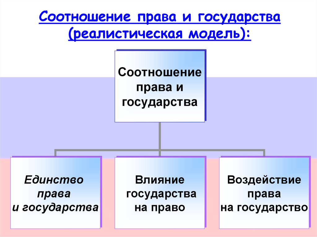 Соотношение юридических