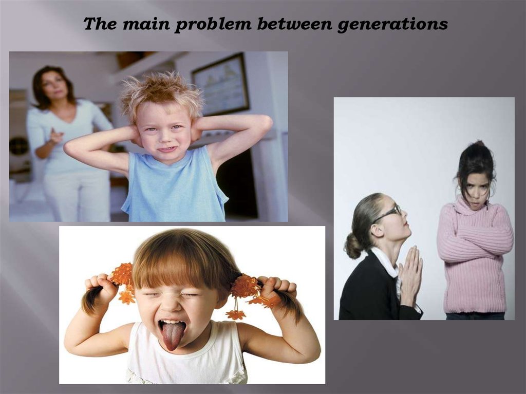 how can we solve the problem of generation gap