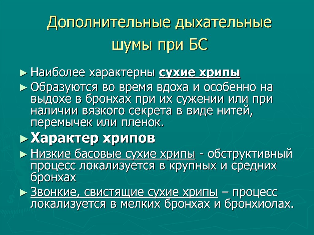 Свист при выдохе