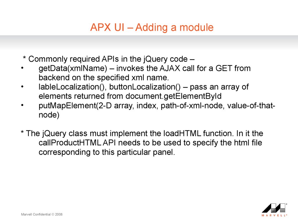 APX UI ?C Adding a module