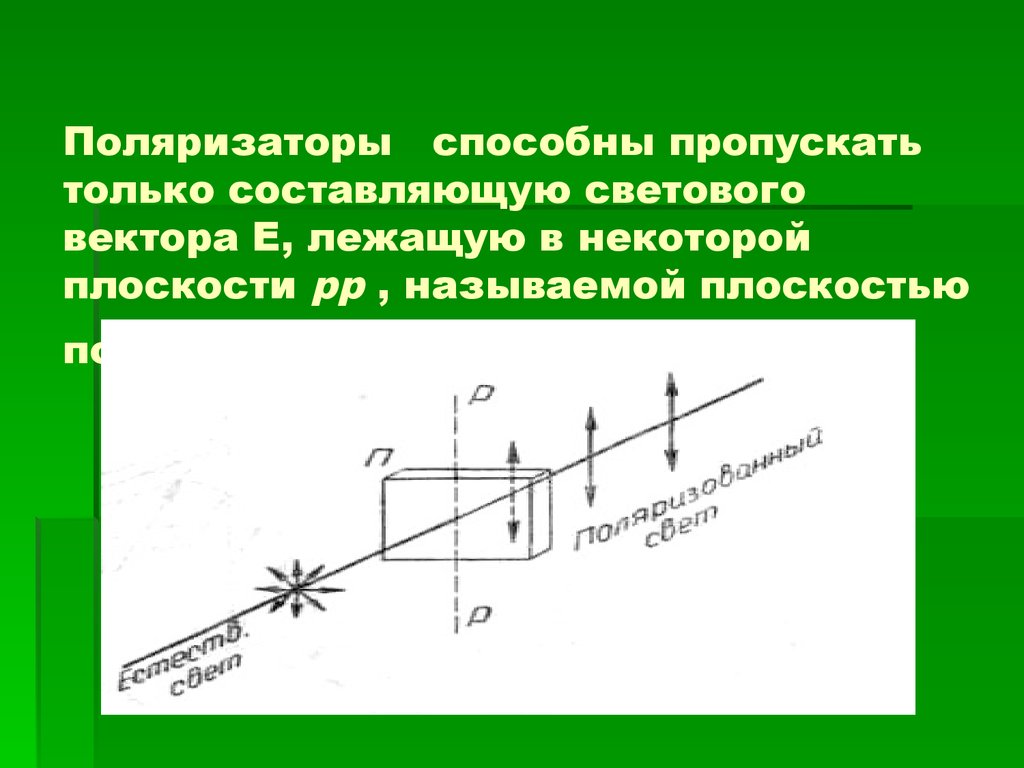 Световой вектор это