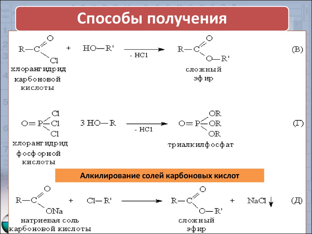 Составьте схему и уравнения реакций с помощью которых из угля можно получить сложный эфир