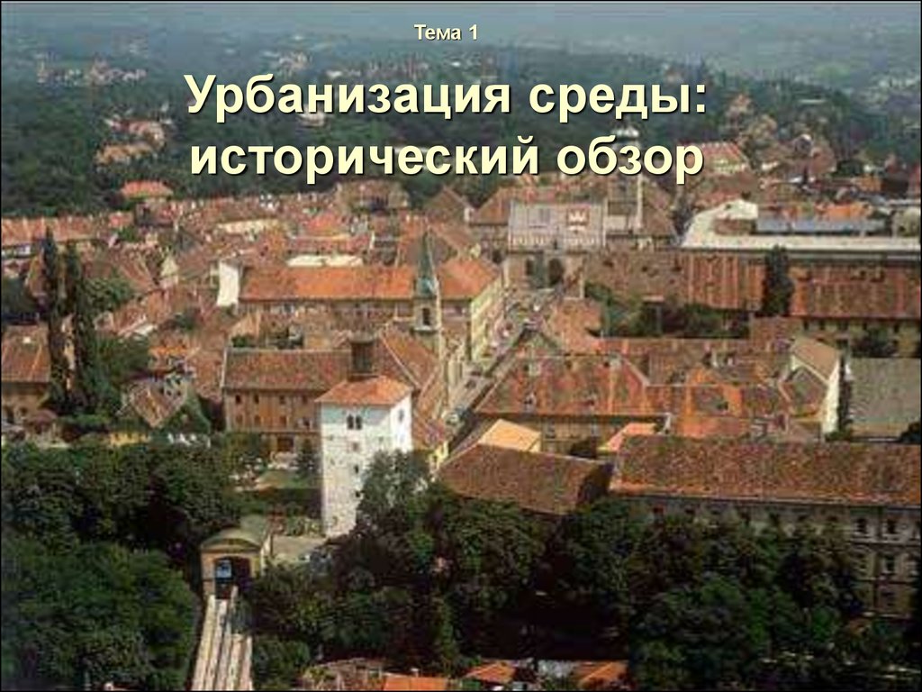 Исторический обзор. Урбанизация среды это. Урбанизация Швейцарии.