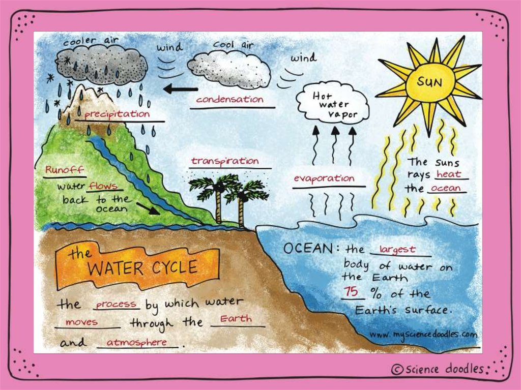 the-water-cycle-vocabulary-words-online-presentation