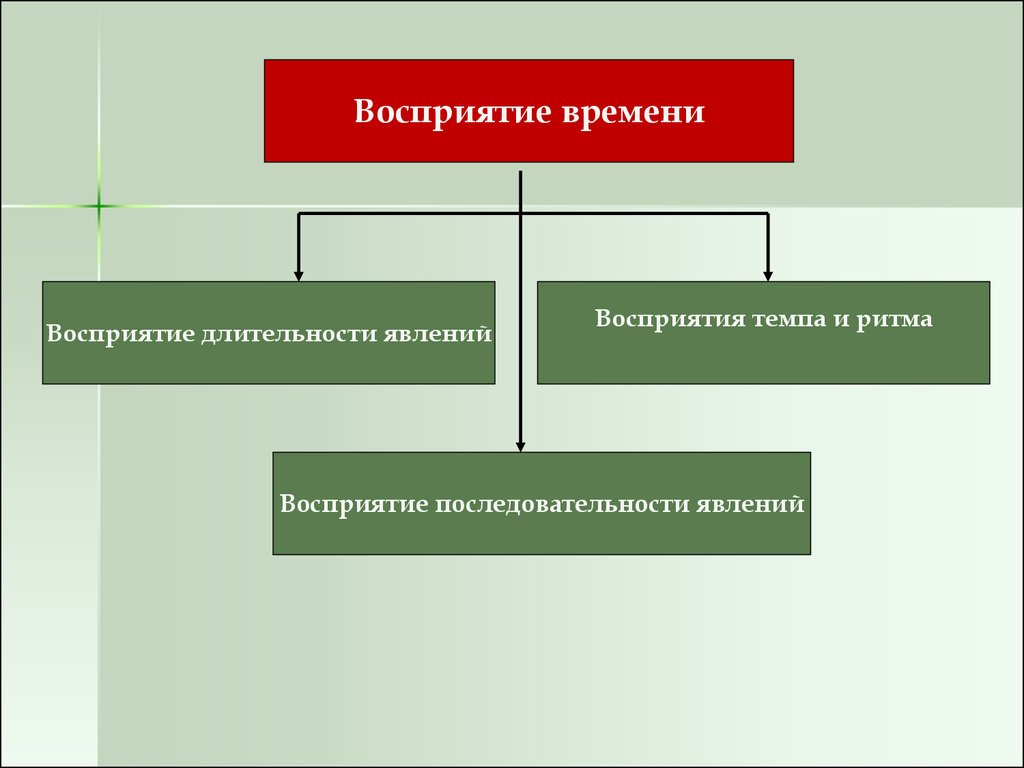 Понимание явление. Восприятие времени в психологии. Восприятие длительности явлений. Восприятие временной длительности. Последовательность восприятия.