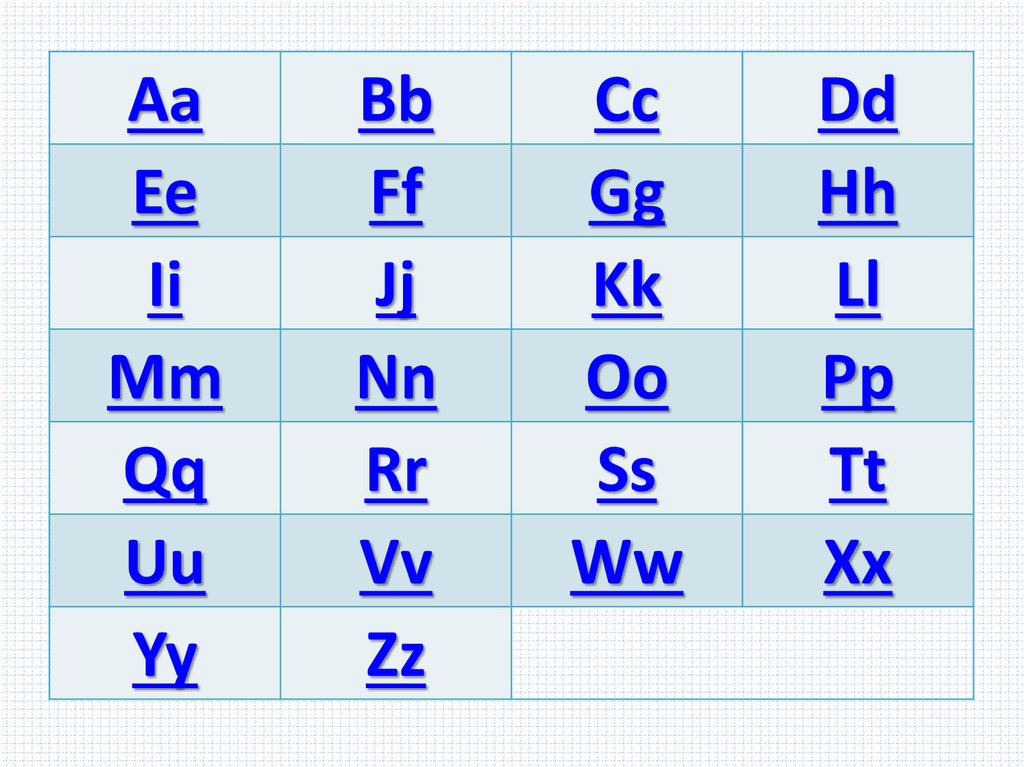 Английский язык алфавит презентация. English Alphabet ll. Составить слова из букв PP, AA, mm, HH, SS, gg, oo, TT, II, XX, BB, FF, RR. Составить слова PP, AA, mm, HH, SS, gg, oo, TT, II, XX, BB, FF, RR.