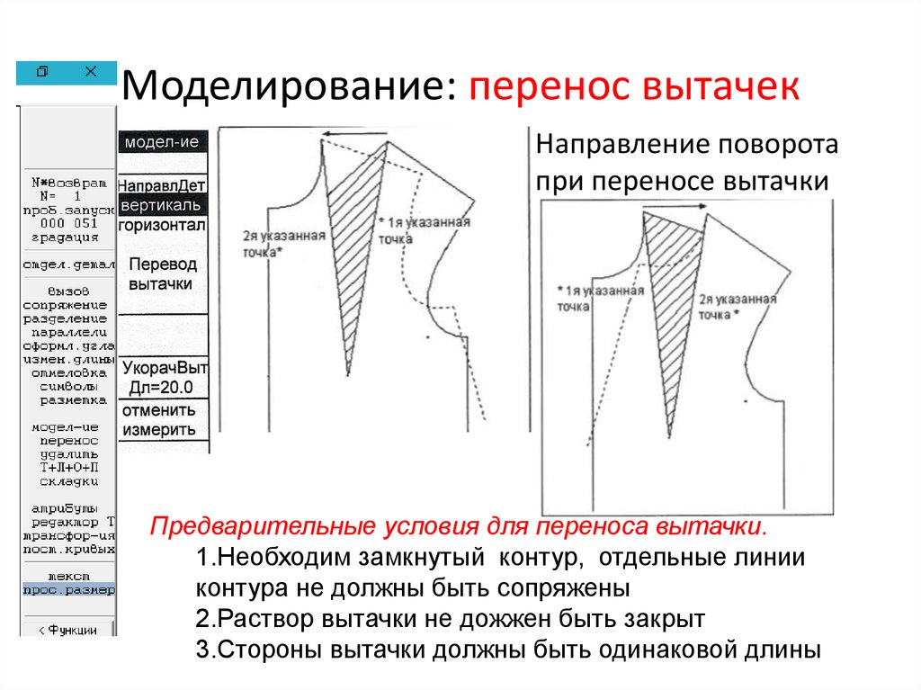 Основной перенос. Перемещение основной нагрудной вытачки. Моделирование путем переноса вытачки. Вытачки необходимы. Нагрудной вытачки необходимо.