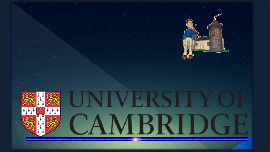 cambridge university presentation