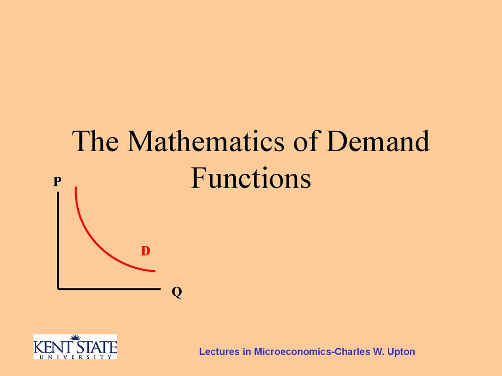 Functions presentation. Demand function. Functions on demand,. Step demand function. The Mathematics of Chip-firing.