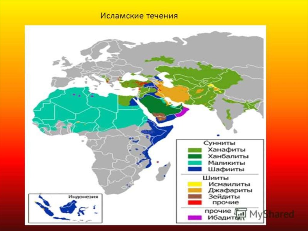 Направления ислама