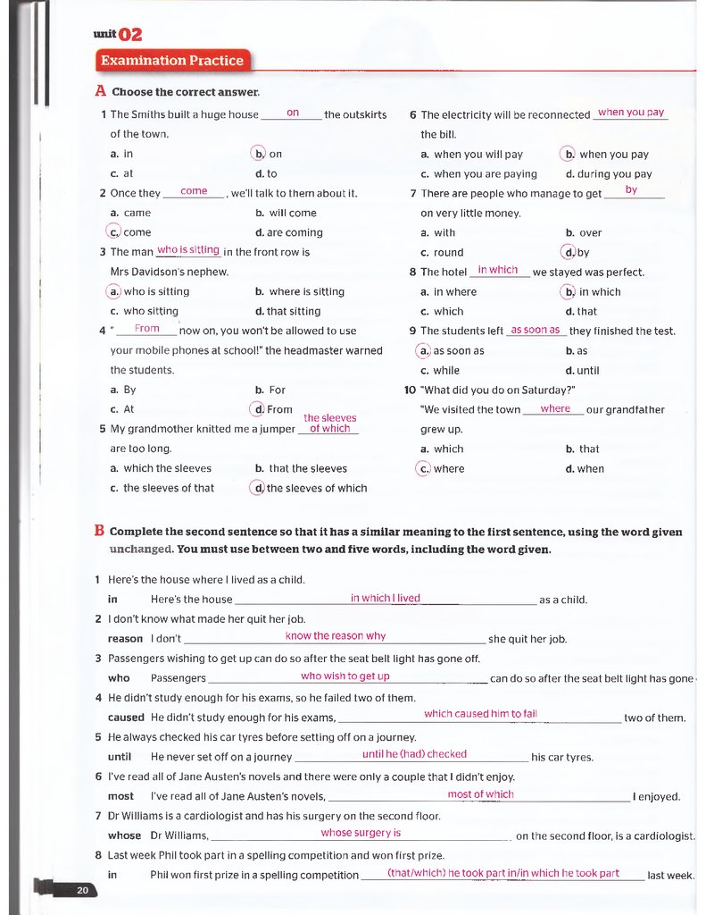 Use Of English B2 Answers Pdf