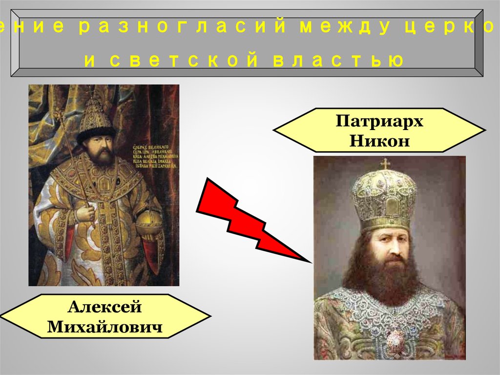 Церковный раскол никона. Алексей Михайлович раскол церкви. Патриарх Никон и Алексей Михайлович. Патриарх Никон при Алексее Михайловиче. Алексей Михайлович Романов и Патриарх Никон.