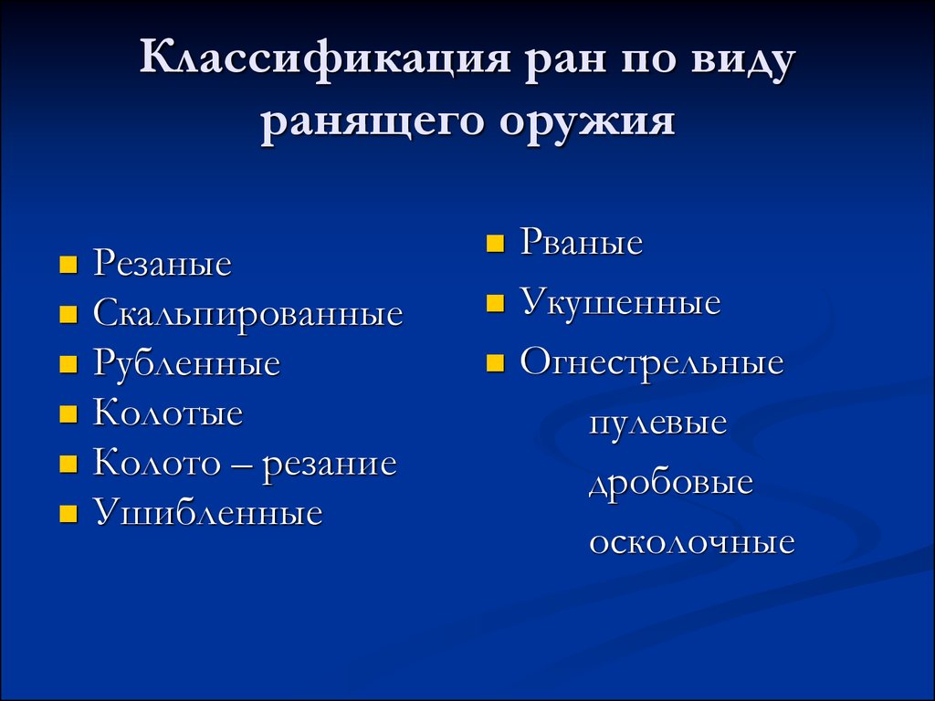 Раны классификация. Виды и классификация РАН. Классификация РАН по оружию. Раны классификация РАН. Классификация РАН по виду ранящего орудия.