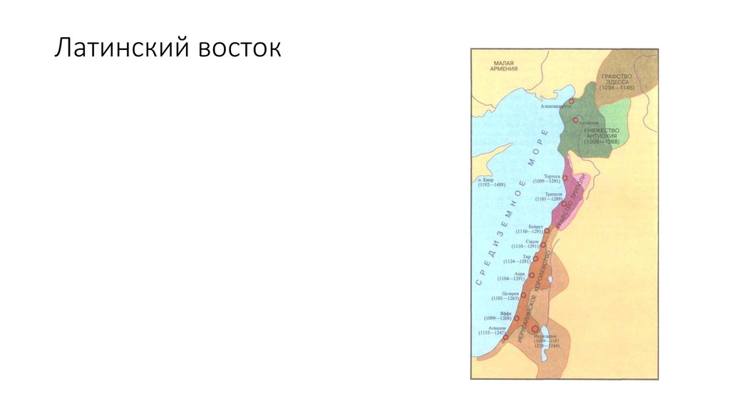 Латинский восток. Латынь Востока. Латынь Востока доклад. Презентация на тему латынь Востока.