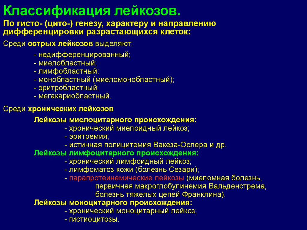 Хронический лейкоз рекомендации. Острый миелоидный лейкоз классификация. Классификация острых лейкозов патофизиология. Острый лейкоз у детей классификация. Острый недифференцированный лейкоз.