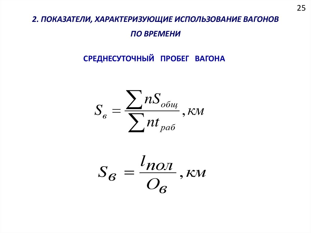 Показатель характеризующий использование