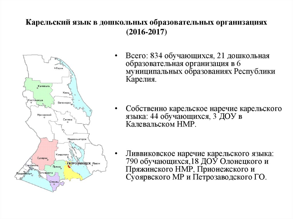 Карельский язык. Национальный язык Карелии. Республика Карелия государственный язык. Муниципальные образования Карелии.