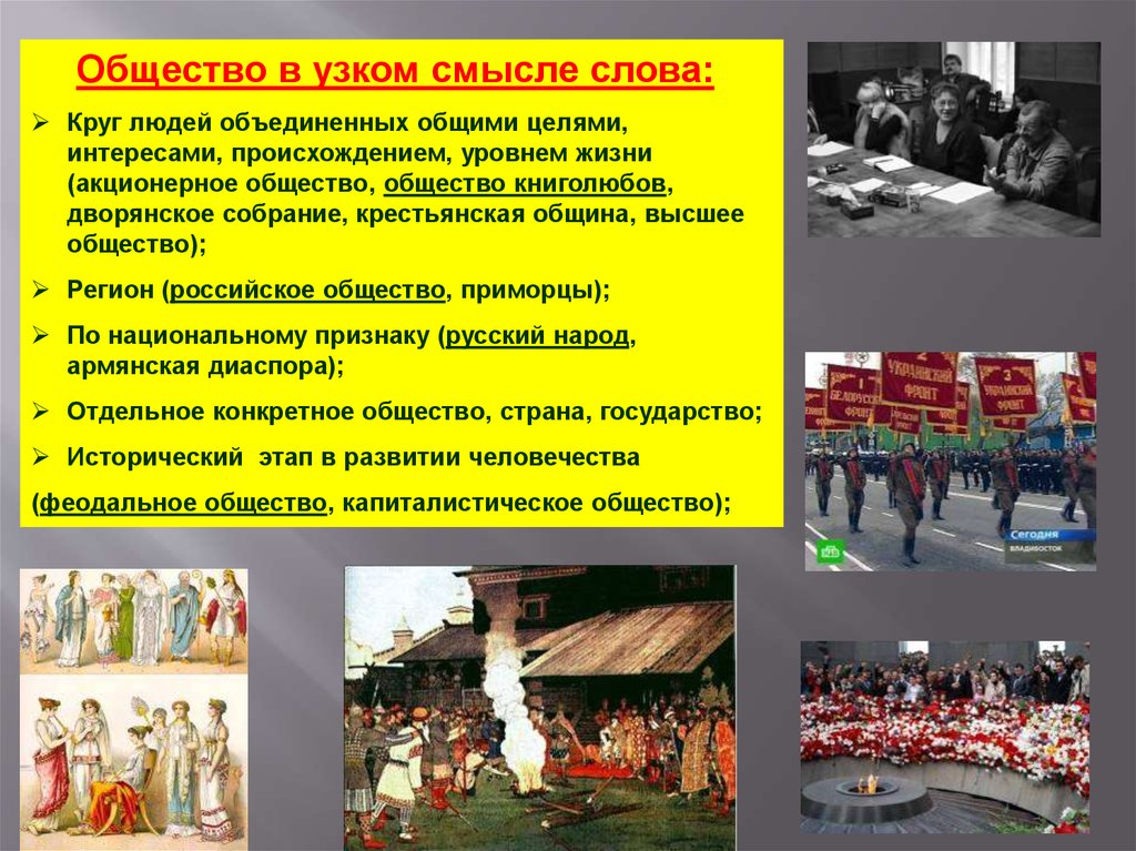 Общество в узком. Общество в узком смысле круг людей. Общество в узком смысле круг людей Объединенных общими целями. Круг людей Объединенных общностью цели интересов происхождения. Общество в узком смысле слова.