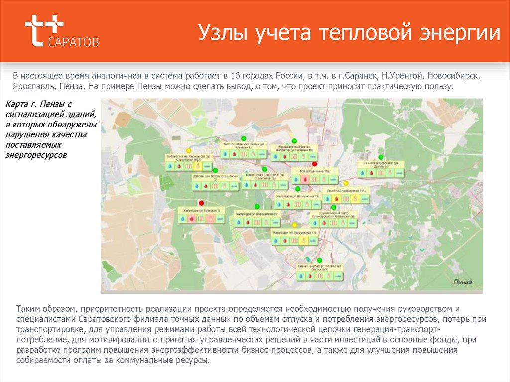 Карта пензы с транспортом